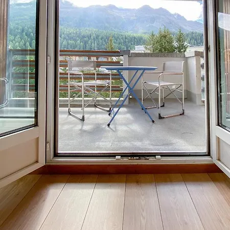 Studio,panoramic View,balcony,parking Санкт-Мориц