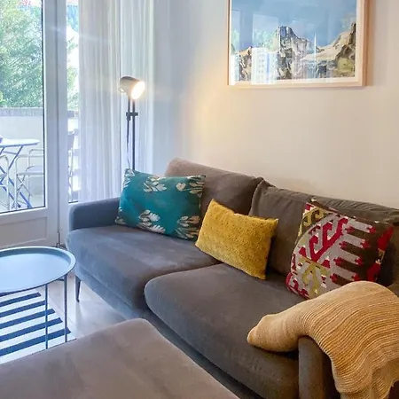 Studio,panoramic View,balcony,parking Апартаменты Санкт-Мориц